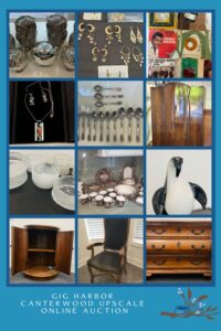 Gig Harbor Canterwood Upscale Online Auction